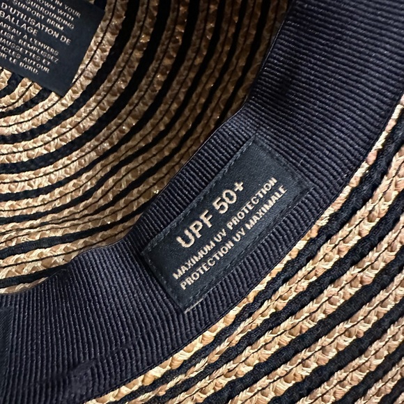 Erick Jarvis Black and Tan Striped Margot Hat - Picture 7 of 9